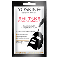 Yoskine Geisha Pore Minimizing Sheet Mask Face poras mažinanti lakštinė veido kaukė, 20 ml