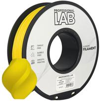 3D Plastikas – Filamentas PLA+ yellow | 1.75 mm, 1 kg |  Professional LAB