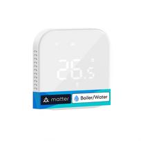 Meross MTS215 Wifi termostatas Katilo / vandens šildymo sistemai Apple Homekit, Matter, baltas