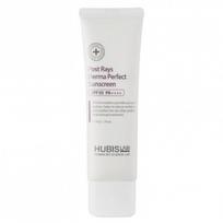 HUBISLAB POST RAYS DERMA PERFECT veido kremas nuo saulės SPF 50, 50 g
