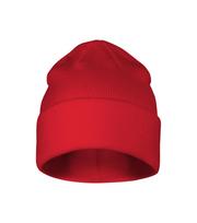 Unisex megzta kepurė MALFINI Beanie 315 red – klasikinis žieminis modelis
