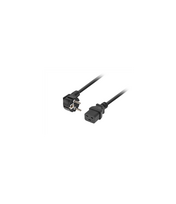 Lanberg | CEE 7/7- to IEC 320 C19 power cord, 16A VDE | CA-C19C-10CC-0018-BK