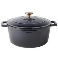 Apvalus emaliuotas ketaus puodas ZY020DGKI ,6 l