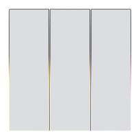 Touch ZigBee Light Switch Avatto TS60-EU-W3 Triple TUYA (white)., Dotykowy Włącznik Światła ZigBee Avatto TS60-EU-W3 Potrójny TUYA (biały)
