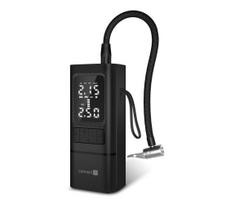CONNECT IT CFF-4500-BK - skaitmeninis kišeninis oro kompresorius AirFlow, 80 W/6000 mAh, juodas