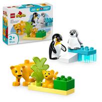 Duplo Miesto gyvūnų šeimos pingvinai ir liūtai 10442