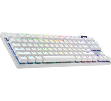Logitech G PRO X TKL LIGHTSPEED Belaidė žaidimų klaviatūra, Tenkeyless, Tactile, US INT, Balta