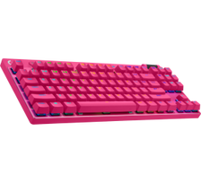 Logitech G PRO X TKL LIGHTSPEED Belaidė žaidimų klaviatūra, Tenkeyless, Tactile, US INT, Pink