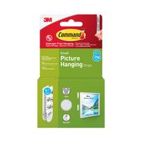 Lipnios paveikslų kabinimo juostelės - 3M Command Strips White Small 4 Sets