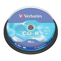 Verbatim CD-R Extra Protection 700MB 52x 10pcs