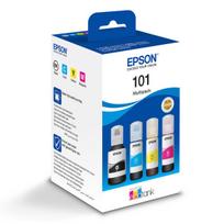 Rašalas Epson 101 Ecotank | Juoda, mėlyna, rožinė, geltona | 70ml (Originalas)