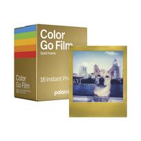 Fotolapeliai Polaroid Go Color Film Double Pack - Gold Frame (16 vnt)