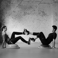 Pusiausvyros platforma / balansinis kamuolys BOSU® Sport Balance Trainer 50 cm (mėlyna + juoda)