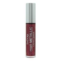IsaDora Matt Metallic Liquid Lipstick 83 Burgundy Bite, 7 ml