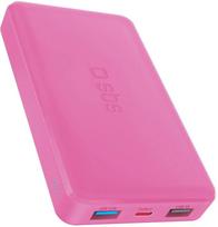 SBS power bank 10000mAh 2xUSB-A + USB-C, PWBBSBTTBB10000FASTP