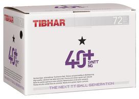 Stalo teniso kamuoliukai 40+ Syntt Tibhar 72vnt. balti