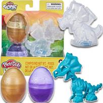 Kūrybos žaidimas - HASBRO - F2012 - Triceratops - 113 g modelino - HydroGlitz Slime