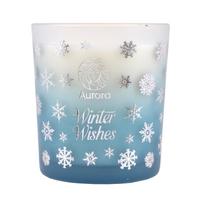 AURORA WINTER WISHES BLUEBERRY VANILLA žvakė, 200 g