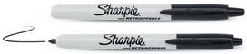 Mark. „Sharpie" RETRACTABLE juod. sp.