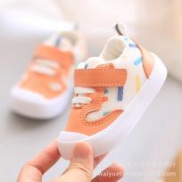 Bebe Batukai Vaikams Minkštas Padukas Mažylių Batai Mergaitei Kvėpuojantys Laisvalaikio Batai Basakojų Batai Vaikams Kūdikio Sportbačiai Zapatos Bebe Niña 17insole12.5cm oranžinė