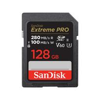 SanDisk atm. korta SD 128GB Extreme Pro 280MB/s UHS-II