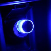 USB šviestuvas, Automobilis, Salono apšvietimas, Apšvietimas, Automobilio reikmenys, Patogios prekės, Automobilio aksesuarai (Violetinė) violetinė