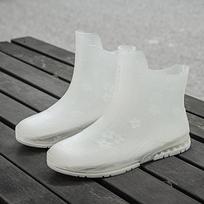 Mada Lauko Lietaus Batai Unisex Užslidus Vandeniui Atsparūs Lietaus Batai Nauji Darbiniai Batai Žvejybiniai Batai Moteriški Lietaus Batai Guminiai Batai 35 balta
