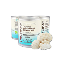 PJAUNU GRYBĄ, Ekologiški Lion's Mane grybų milteliai PLIUS+, 100 g