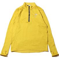 Nike X Patta SS24 Comfortable Fashion Half-Zip Logo Print Stand Collar Pullover Sweatshirt Unisex Tops Yellow FJ3070-389 L