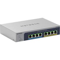 NETGEAR MS108TUP Unmanaged L2 2.5G Ethernet (100/1000/2500) Power over Ethernet (PoE) Grey