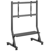 Techly Floor Stand with Shelf for 45-90 LCD/LED/Plasma TV