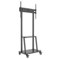Techly Floor Stand with Shelf for 32-70 LCD/LED/Plasma TV