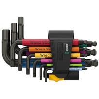 Hex key set 950/9 Hex-Plus multicolour 9 pieces
