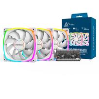 Montech AX120 PWM ARGB Fan, 3 Pack, White - 120mm