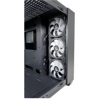 LC-Power 809B - Midi Tower - PC - Schwarz - ATX - EATX - micro ATX - Mini-ITX - Metall - Kunststoff - Gehärtetes Glas - Gaming (ATX GAMING 809B)