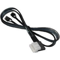 Supermicro - Internes SAS-Kabel - Slim SAS (SFF-8654) (M) bis Mini SAS HD (SFF-8643) - 70 cm