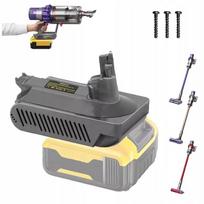 Rosfix Adapter do Akumulatora Dewalt 18/20V do Dyson V10 – Kompatybilność z Odkurzaczami Dyson V10 | Wytrzymała Konstrukcja z Tworzywa ABS
