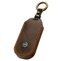 [SKYBELL] Key Case, Genuine Leather, Mini Cooper F65 F66 F67 J01 J05 U25 BMW black
