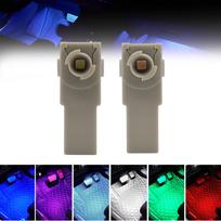 LED Car Light Foot Lamp for Toyota Multicolor [Pack of 2] (Blue) mėlyna