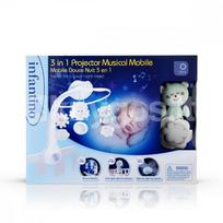 Infantino 3-in-1 muzikinė dėžutė žalia