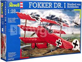 Plastikinis Fokker Dr. I lėktuvo modelis