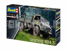 UNIMOG 404 S plastikinis automobilio modelis, mastelis 1:35