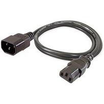 POWER CORD JUMPER C13-C14 CONNECTORS 2 METER LENGHT CATX