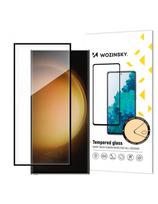 9H grūdintas stiklas, skirtas „Samsung Galaxy S24 Ultra“ su juodu rėmeliu, „Full Glue“