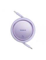 „Free2Pull“ ištraukiamas USB-C laidas – „iPhone Lightning“ 20 W, 1 m – violetinis