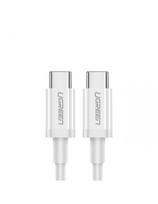 USB-C - USB-C PD QC AFC 1 m laidas - baltas