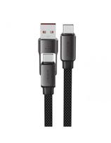 USB-C - USB-A / USB-C laidas 480Mb/ s 3A 0.2m - juodas