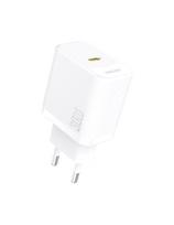30 W PD GaN USB-C greitasis sieninis įkroviklis – baltas