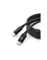 CDX 100W 5A maitinimo laidas USB-C 1m - juodas