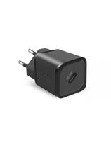 „Power Delivery GaN USB-C“ 20 W sieninis įkroviklis – juodas